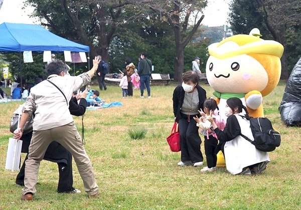 記念撮影コーナー