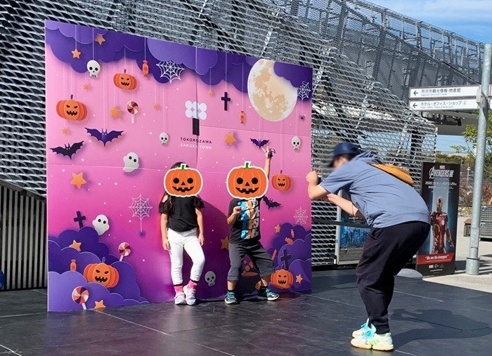 ハロウィンフォトスポット