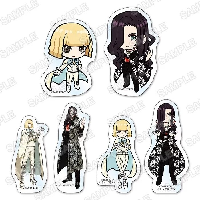 トレーディングクリップバッジ 各880円(税込)