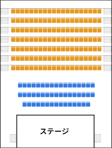 ジャパンパビリオン ホールB フロアマップ