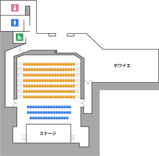 ジャパンパビリオン ホールB フロアマップ
