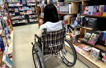 ダ・ヴィンチストア 店内 車椅子でも利用可能です