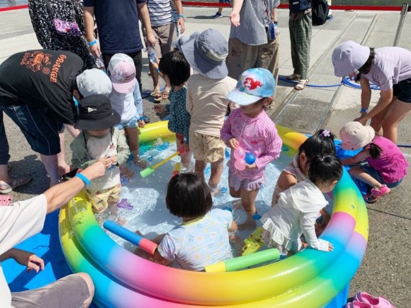 水遊びパーク