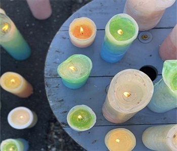 Kivi candle