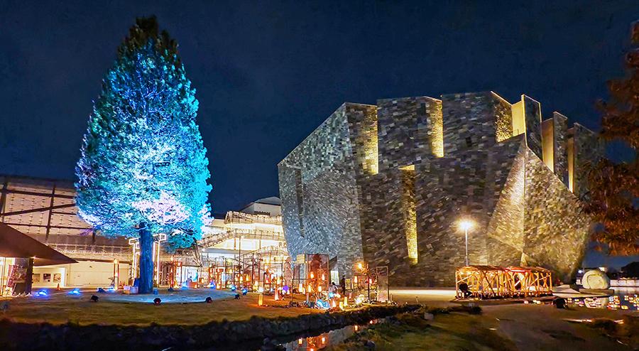 ところざわサクラタウン 冬のライトアップ2025-2026