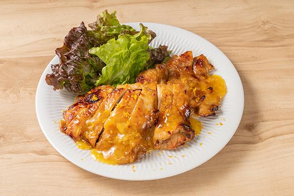 グリルチキンオレンジマーマレードソース