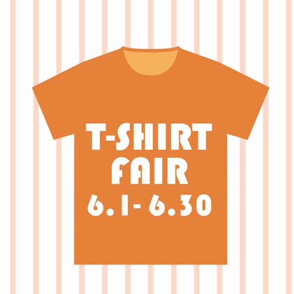 アニメキャラクターTシャツフェア