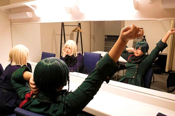 楽屋 撮影イメージ