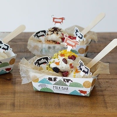 MILK BARのミルクアイス