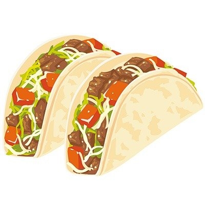 タコスのイラスト