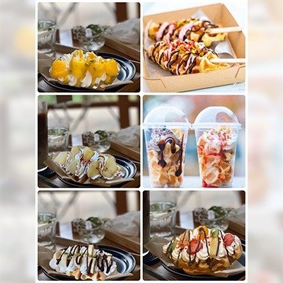 はらぺこキッチンのクロッフル