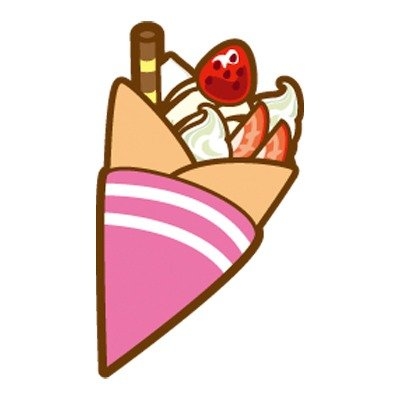 クレープのイラスト