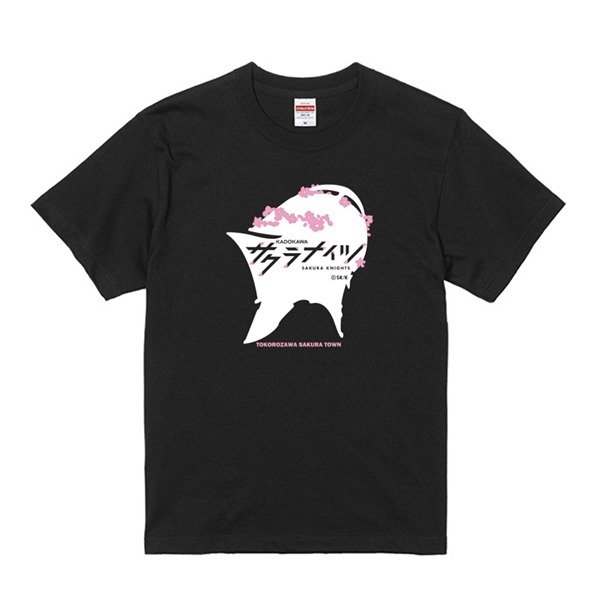 KADOKAWAサクラナイツ 桜騎士Tシャツ(黒)