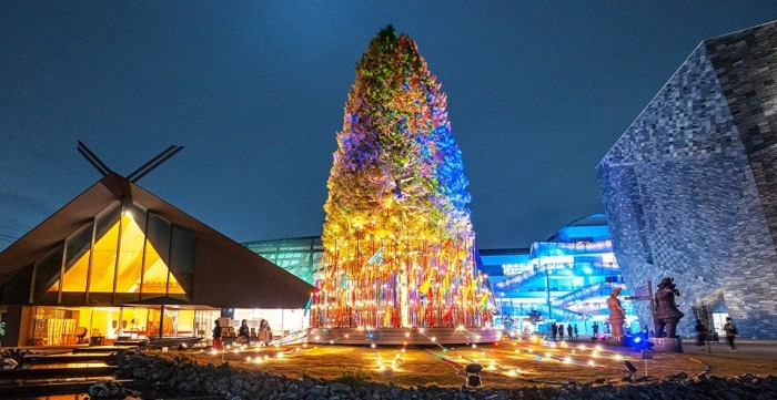 ところざわサクラタウン 冬のイルミネーション2022-2023 GREEN CIRCUS