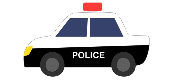 パトカーのイラスト