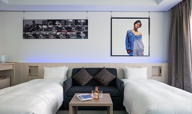 EJアニメホテル コラボルーム内観(デラックス)