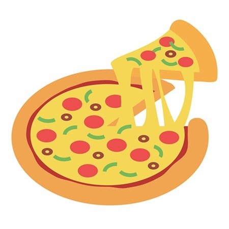 ピザのイラスト