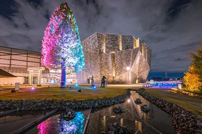 ところざわサクラタウンライトアップ