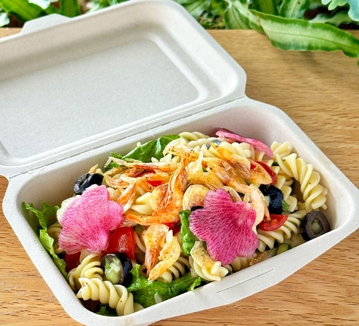 サクラ舞う 桜援冷製パスタ