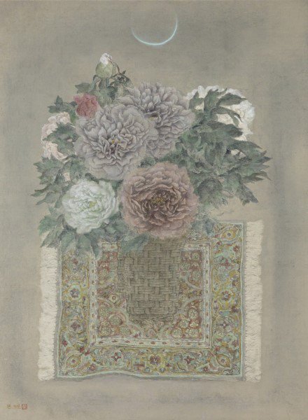 《牡丹(籠に)》1988年