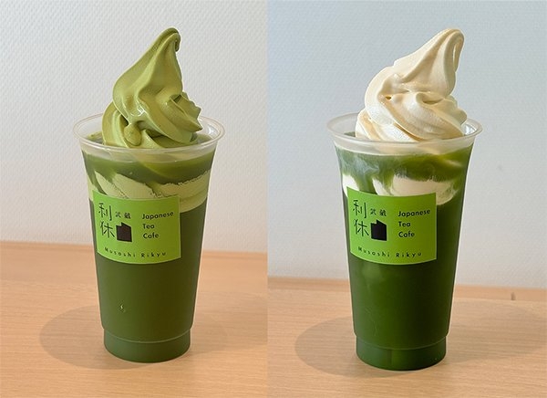 抹茶フロート、白雪フロート