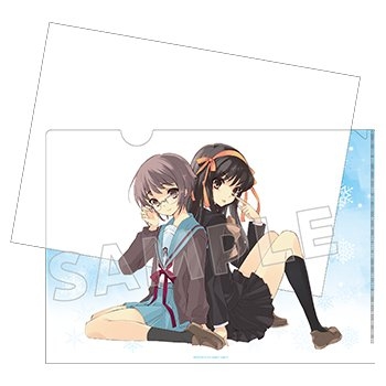 『涼宮ハルヒの消失』いとうのいぢイラストグッズ クリアファイル
