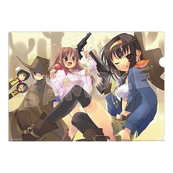 『涼宮ハルヒの劇場』いとうのいぢイラストグッズ クリアファイル