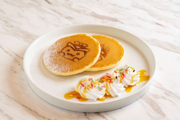 トコろんパンケーキ(メープルシロップ、チョコスプレー)