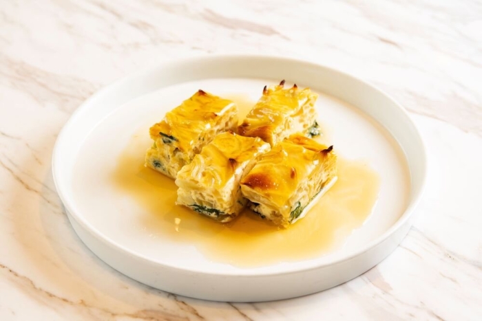 旬野菜のあんかけオムレツ