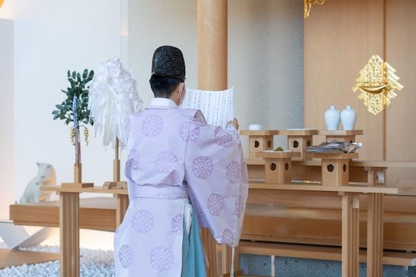 合格を祈願するご祈祷