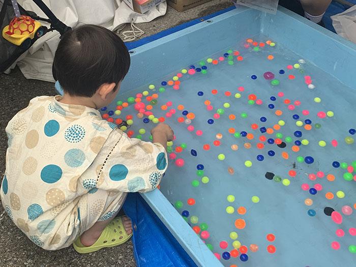 スーパーボールすくい