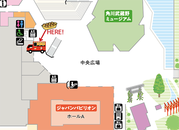 出店場所マップ