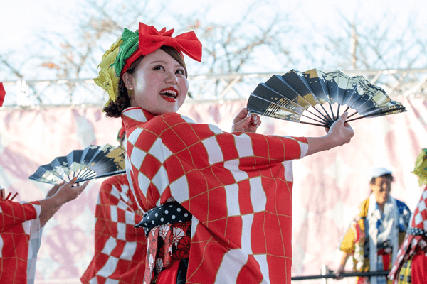 よさこい踊りの様子2