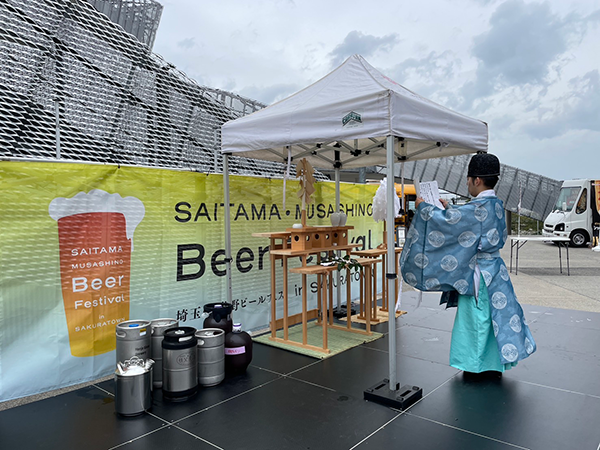武蔵野坐令和神社　埼玉・武蔵野ビールフェス収穫感謝祭