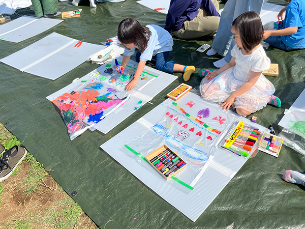 サクラタウン春のキッズキャンペーン アートクイズラリー