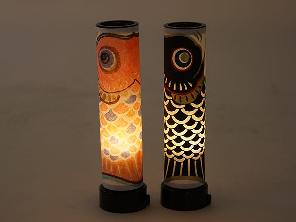 こいのぼりのスタンドライトをつくろう！