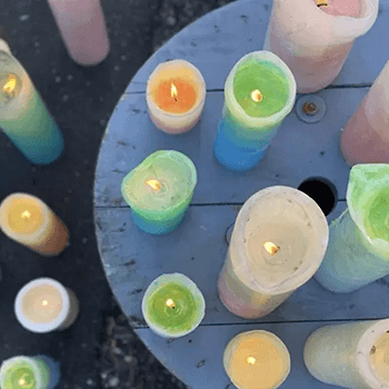 Kivi candle