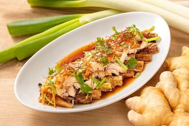 焼きねぎのよだれ鶏