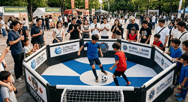 ストリートサッカー 1on1 PANNA