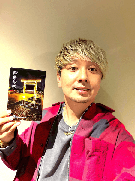 SHOCK EYEさんと御朱印帳