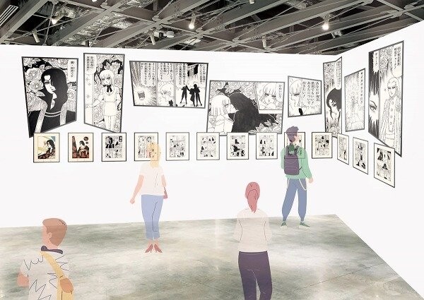 原作原画展示エリア