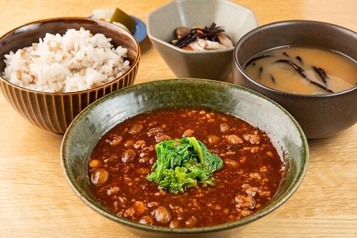 猪肉の麻婆豆富定食