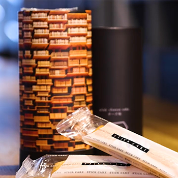 本棚劇場スティックチーズケーキ