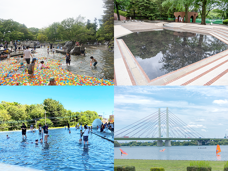 夏休みはここで決まり！家族で1日遊べる水遊びスポット4選【府中本町・新小平・東所沢・武蔵浦和】