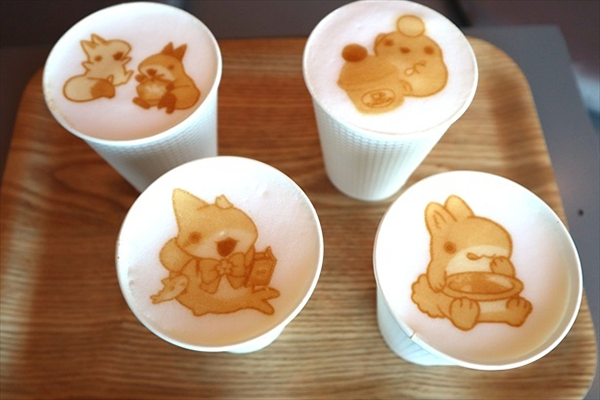 おでかけ子ザメ おいSEA たのSEA サクラタウンさんぽ　コラボプリントラテ