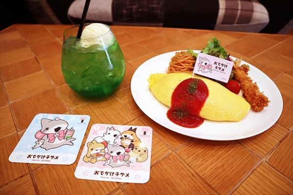 おでかけ子ザメ おいSEA たのSEA サクラタウンさんぽ　子ザメちゃんのわくわく！ごちそうプレート