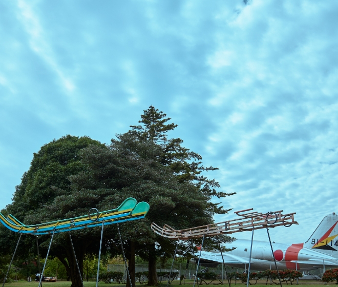 滑る飛ぶ夢をみる