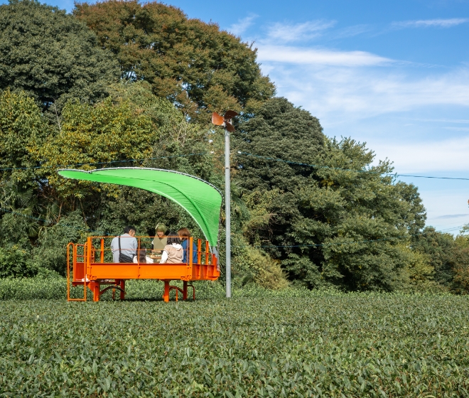 茶畑のちゃぶ台