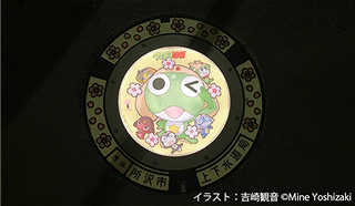 光る！LEDマンホール