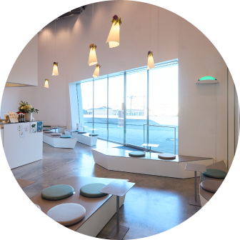 Kadocafe 店内